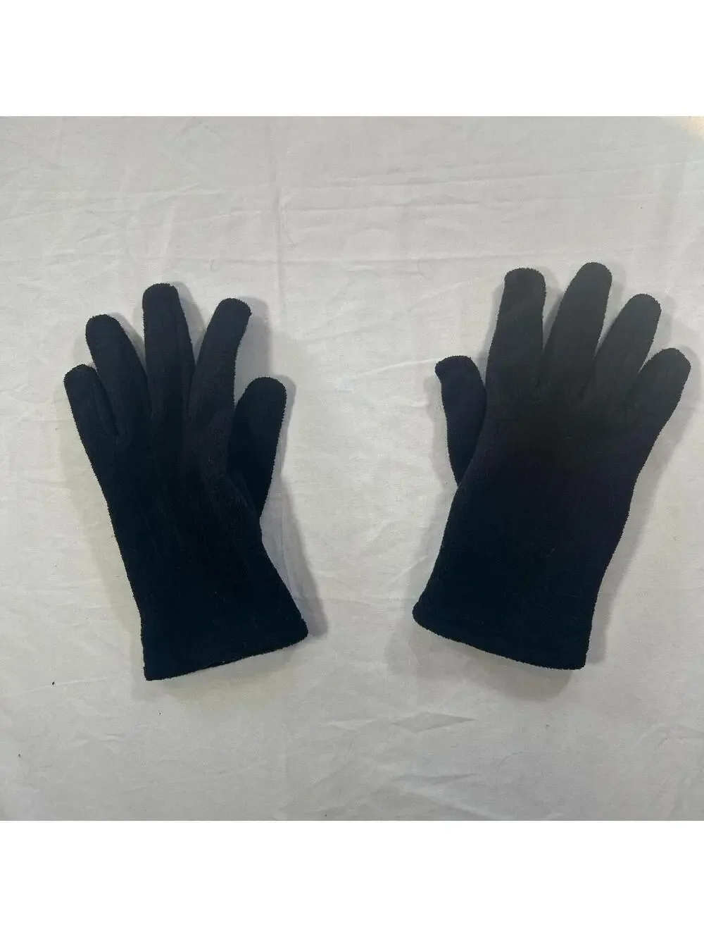 Anne Klein Black Fleece Winter Gloves.